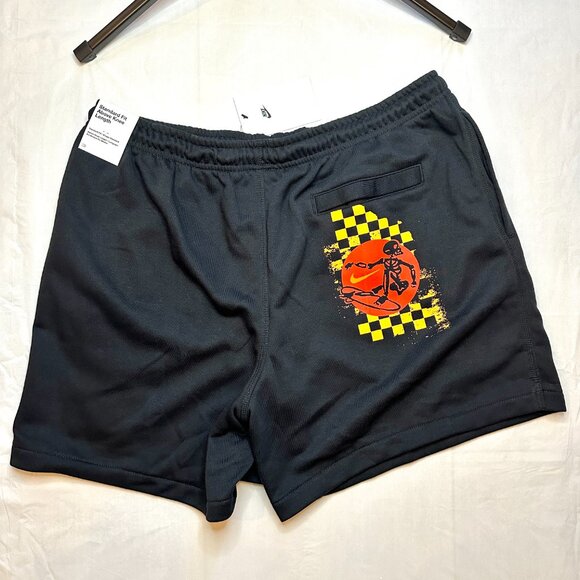 NEW Nike Streetwear Men's French Terry Shorts Black Size Large Athletic Athletic - Picture 9 of 9